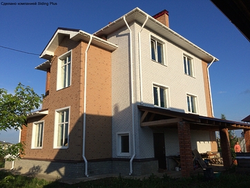 Угол желоба 135˚ LUX, пломбир - 75