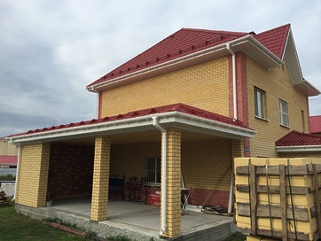 Угол желоба 135˚ LUX, пломбир - 23