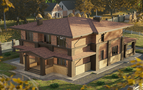 Фасадная плитка STANDARD, Brick, Клубника - 8